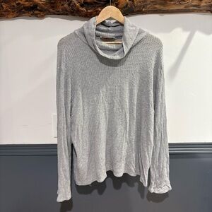 Renee C. Heather Gray Turtleneck